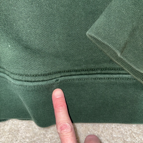 Polo by Ralph Lauren size XL green zip hoodie - Picture 5 of 5